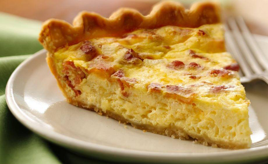 four cheese quiche