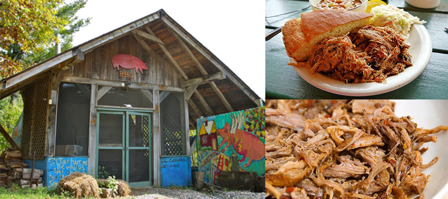 north carolina bbq trail barbecue restaurant smokehouse best in nc